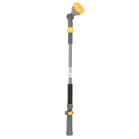 Expert Gardener 10-Pattern Poly Telescoping Wand & Watering Nozzle