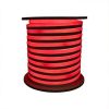 NE9 | LED Flexible Neon Rope Light | 164 Watt | RED | 120V | 50 Feet | Includes Clips, Connectors & AC Powered KIT | IP67 | ETL Listed