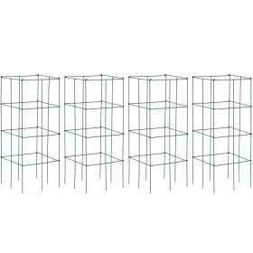 4 Pack Garden Trellis for Climbing Plants for Flower Vegetable