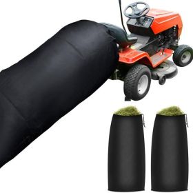 Lawn Tractor Leaf Bag - 54 Cubic Foot Standard Leaf Bag - 112-inch Opening – for 2 Bag Material Collection Systems – Ride-On Lawnmowers - Heavy Duty M