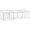 71"L x 21"W x 20.25"H Aluminum Vented Cold Frame Mini Greenhouse Kit