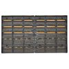 32 Piece Storage Bin Kit with Wall Panels Yellow and Black